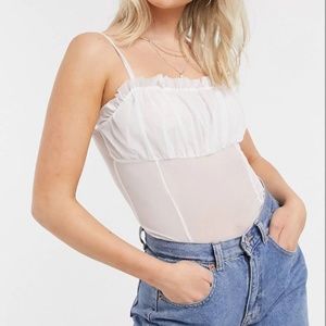Never Worn New Look Mesh Cami